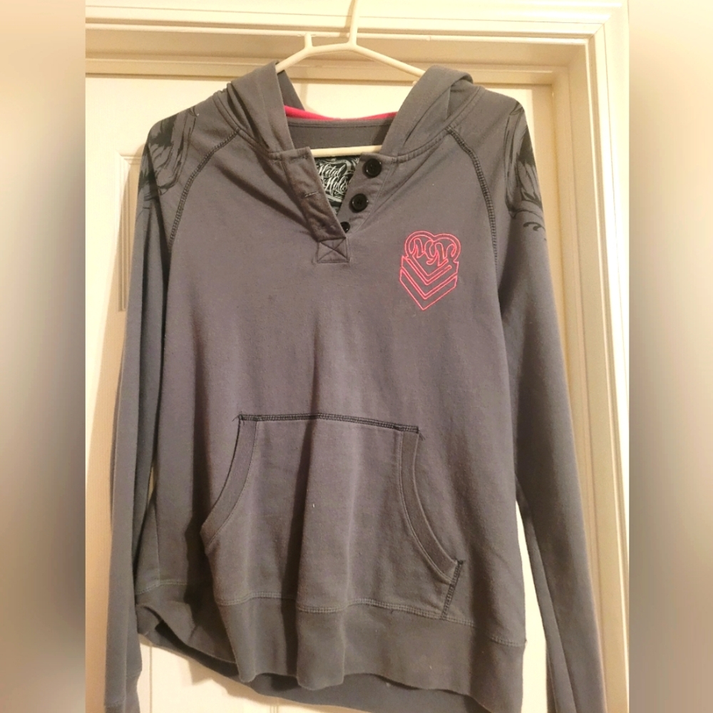 Metal Mulisha pull over hoodie